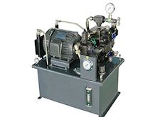 Hydr. Power unit Low press.
