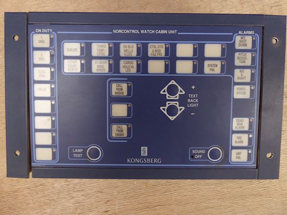 Kongsberg Watch Cabin Unit #1