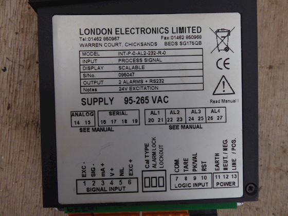 London Electronics Display SER-06-R-230A #3