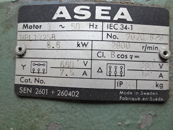 Mirlees pumps ltd TRIO HB32.6 SL #3