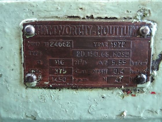 Hamworthy 20.150.68.HOS2 #2