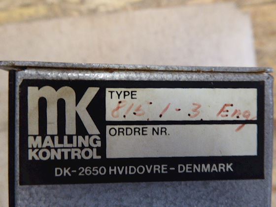 Malling Kontrol 815 1-3 Eng. #3