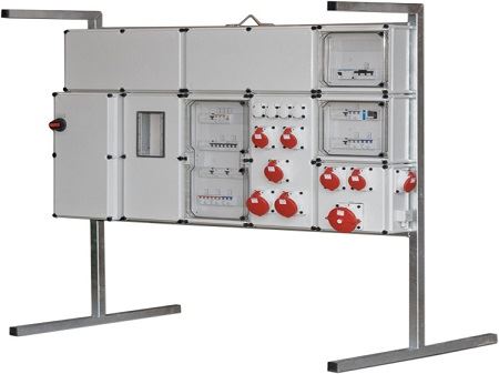 Construction power panels