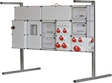 Construction power panels