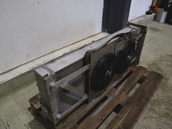 Spal Aluminium Radiator with 2 fans #6