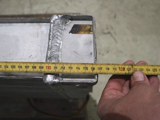 Spal Aluminium Radiator with 2 fans #7