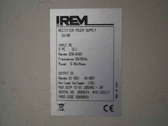 Irem N3-80 Rectifier power supply #6