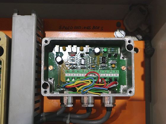 Heinzmann Governor cabinet #6