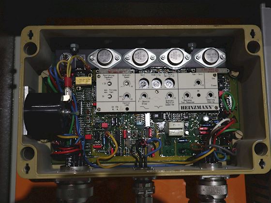 Heinzmann Governor cabinet #5