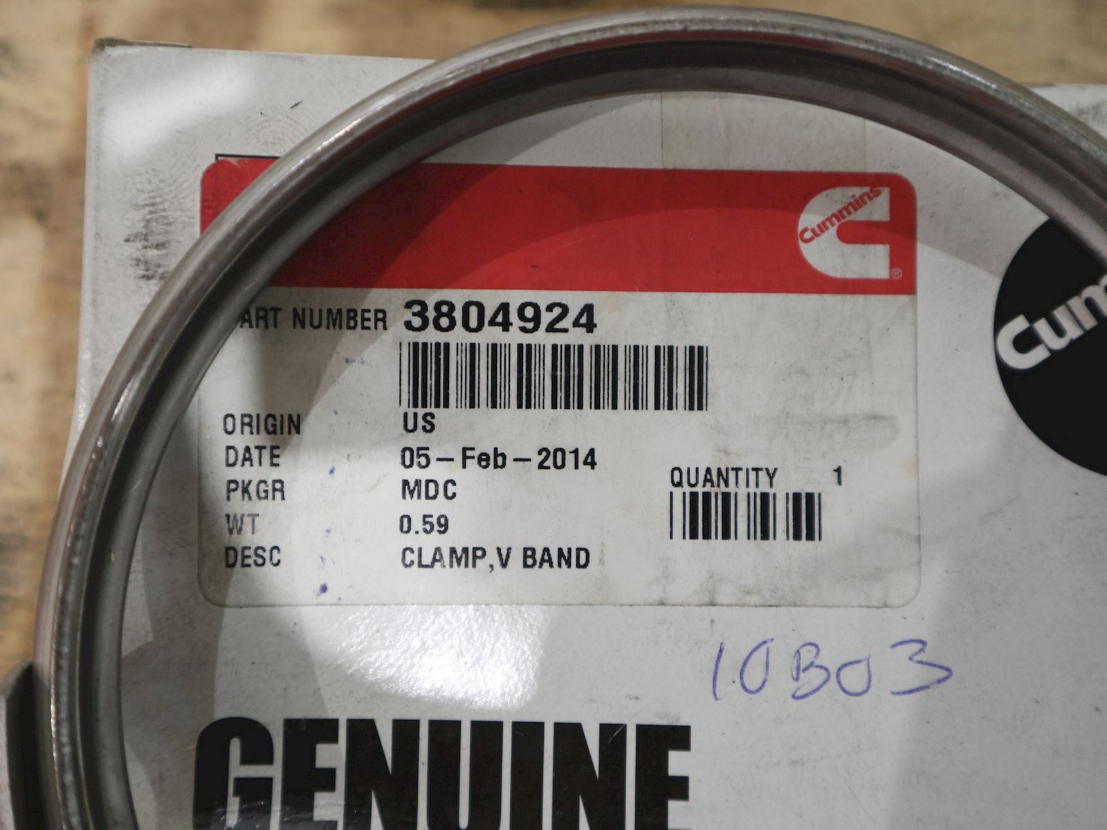 > Cummins Clamp, v band - Smedegaarden A/S