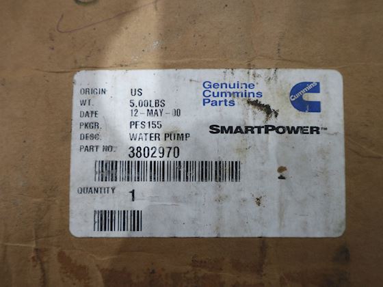 Cummins Water pump #4