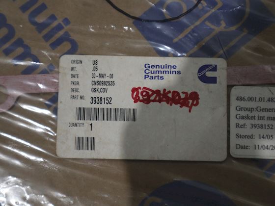 Cummins Intake manifold cover gasket #2