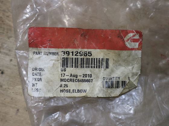 Cummins Hose elbow #2