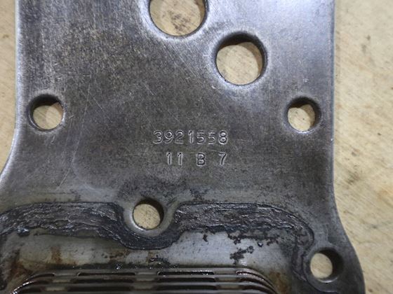 Cummins Oil cooler & filter housing #5
