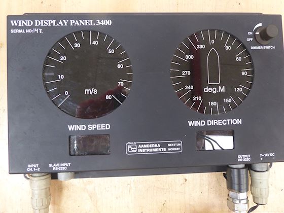 AANDERAA Wind Display Panel 3400 #2