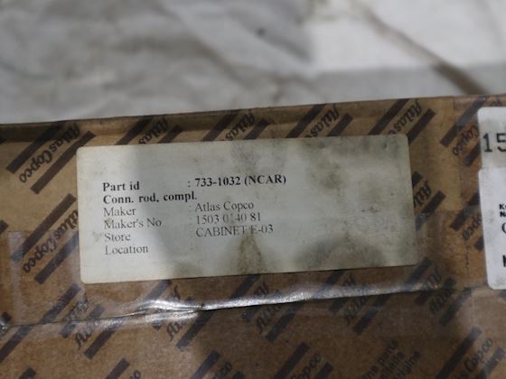 Atlas copco Conn. Rod Complete. #2