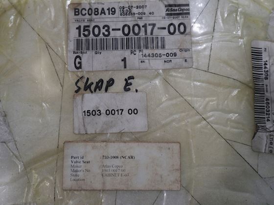 Atlas copco Valve Seat #1