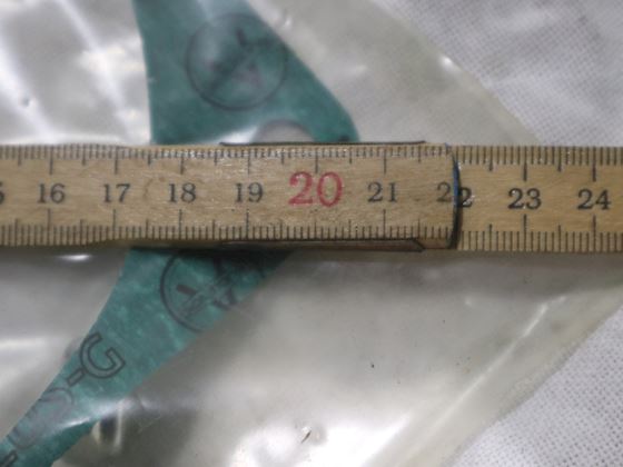 Gasket with locking nuts #4