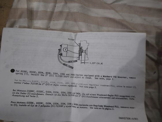 Caterpillar Shut Off G #5