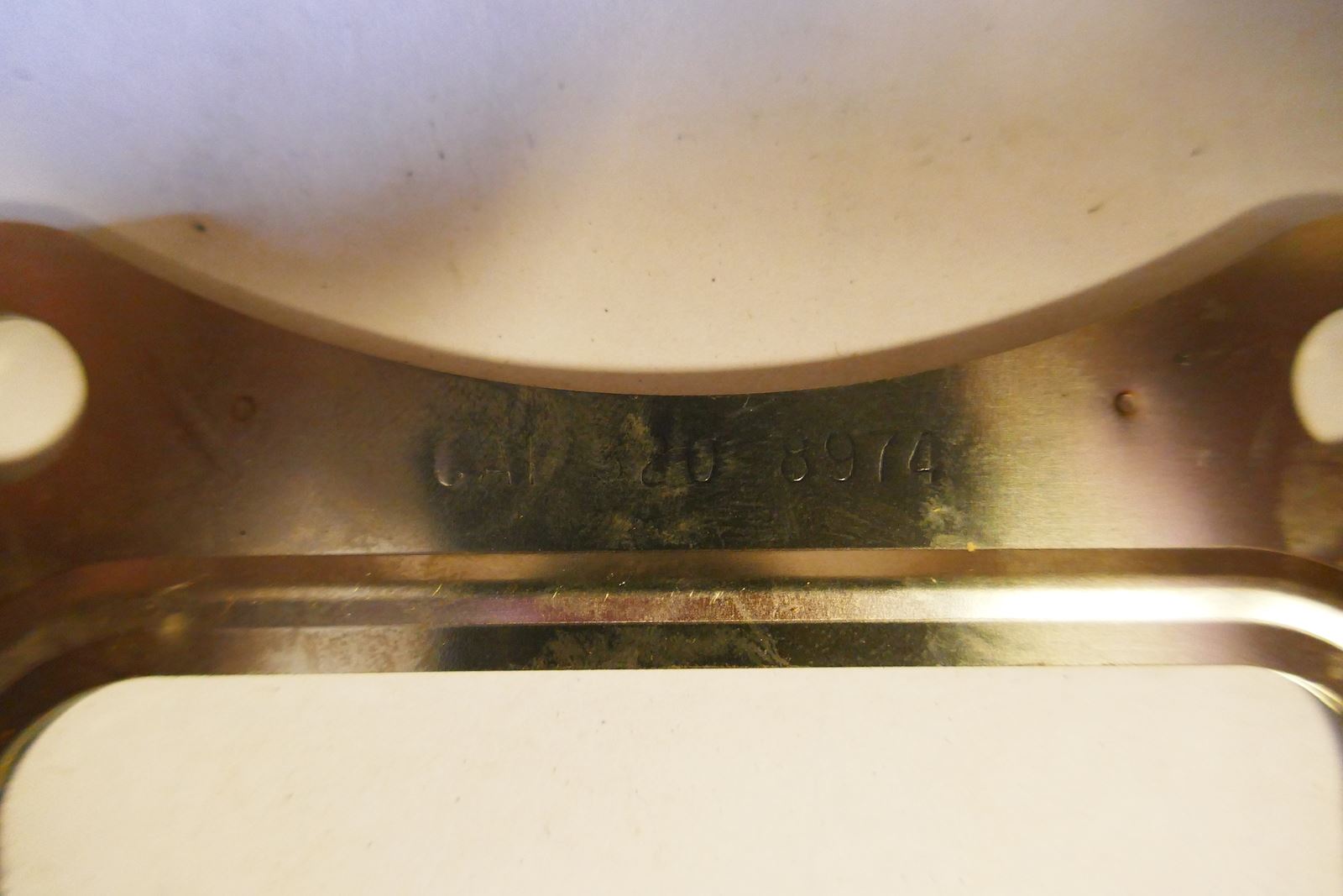 > Caterpillar Gasket AS 320-8974 L126 mm W119 mm - Smedegaarden A/S