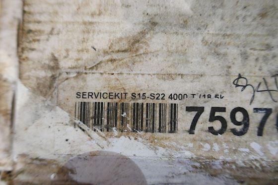 Stenhøj Service Kit  til Stenhøj skruekompressor S15 - S22  4000 timers   18,5 kw  7,5 bar #3