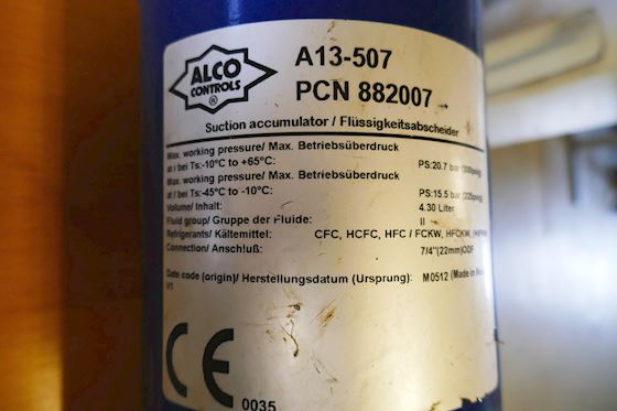 ALCO Controle Suction Accumulator #2