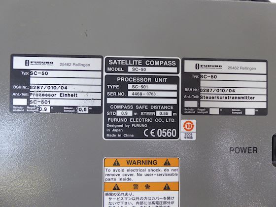 Furuno Satellite compas SC-50    display SC 602 #2