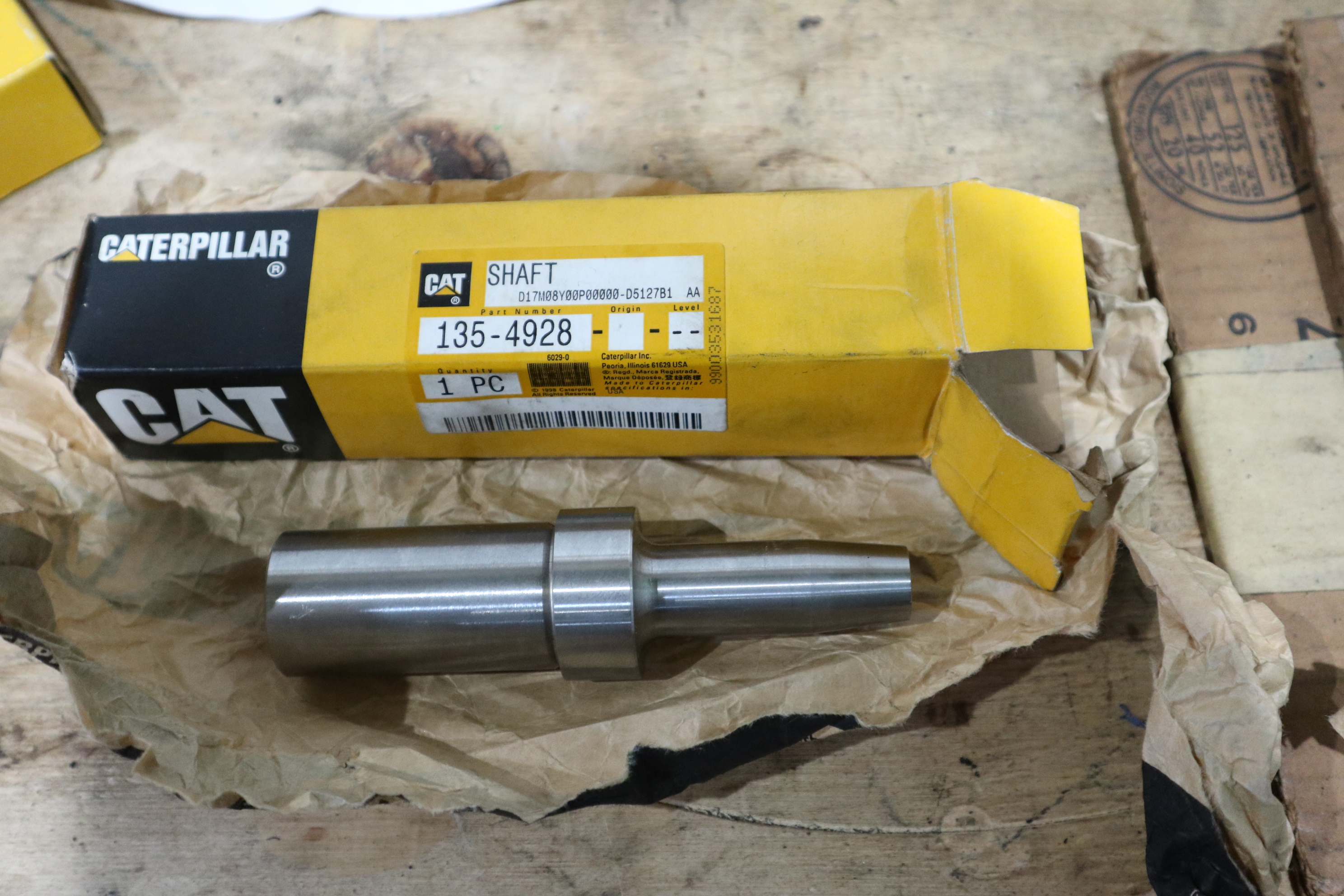 Caterpillar Shaft 135-4928 - Smedegaarden A/S