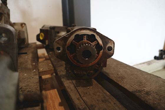 Sauer Dobbel Hydraulik Pumpe SC47 & SSC11 #5