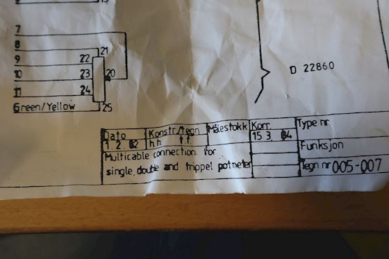 Single, Double and Trippel Potmeter #4