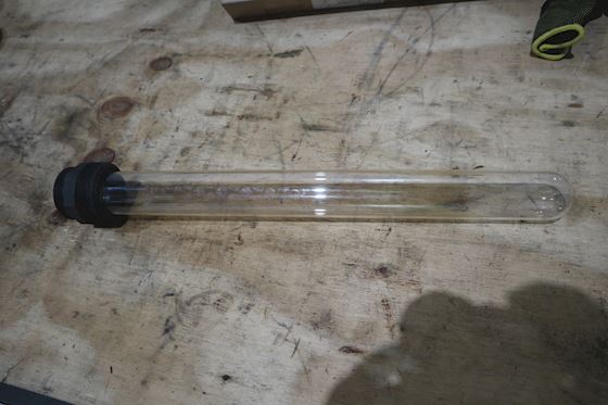 Quartz Sleeve with Housing 42x433 mm #1
