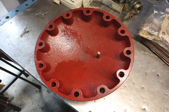 Nohab polar End Cover Lub.Oil Cooler #3