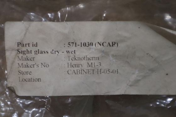 Teknotherm Sigth Glass Dry - Wet #3