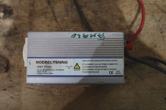 Nødbelysning DC/AC Power Inverter #1