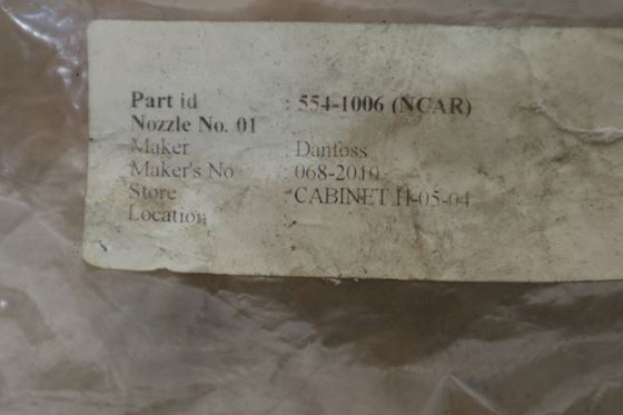 Danfoss Nozzle No.1 #2