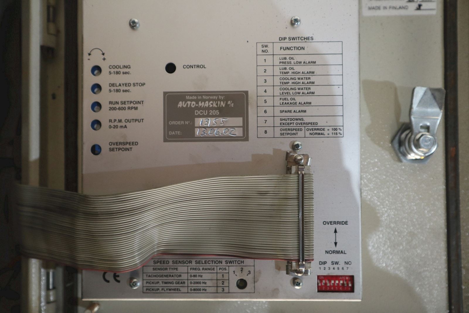 > Auto Maskin Diesel Control Unit DCU 205 - Smedegaarden A/S