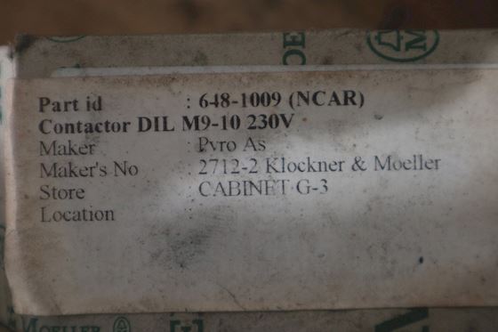 Moeller Contactor DIL M9-10 #2