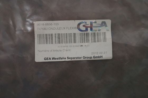 Gea Westfalia Corrugated Hose #2