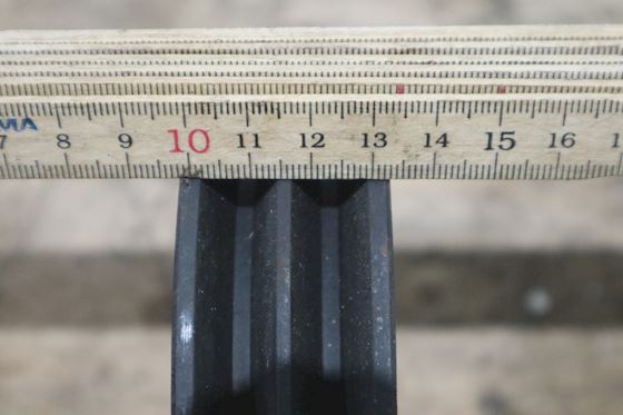 Remskive med taperlås #4