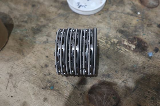 Div. piston rings and alumineum Gasket #3