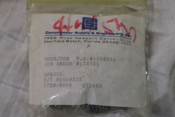 NEAC Compressor Sping for Valves #2