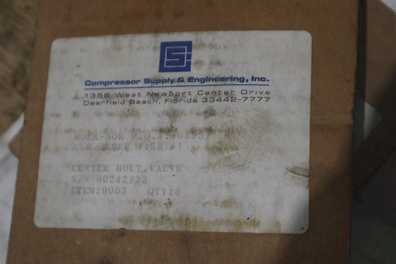 NEAC Compressor Bolt for Valve, Suction and Discharge #2