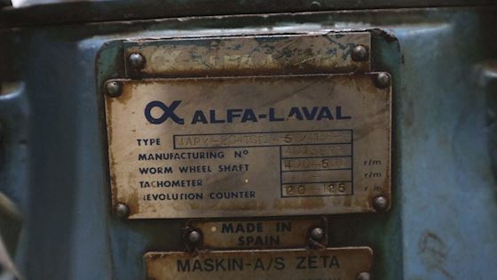 Alfa Laval Seperator MAPX-204TGT24-50/4139-6 #1