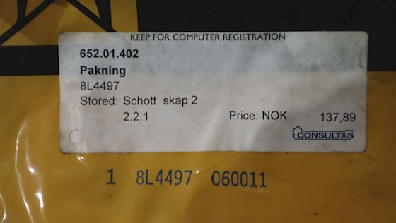 Caterpillar Gasket #2