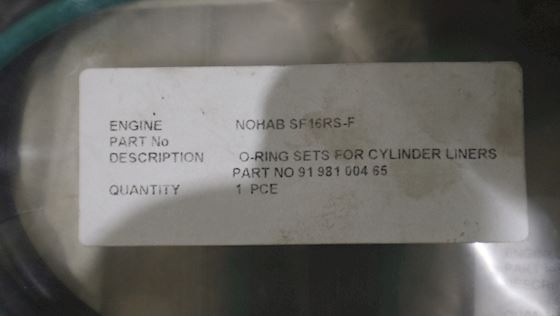 Nohab polar O-Ring Set Cylinder Liners #2