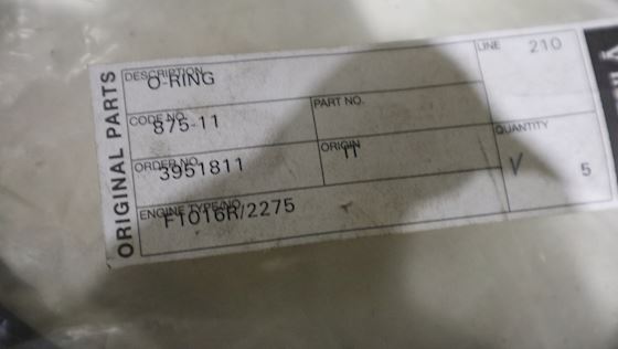 Nohab polar O-Ring 875-11 #2