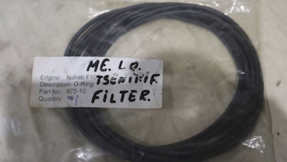 Nohab polar O-Ringe ME LO Centra Filter 875-10 #1