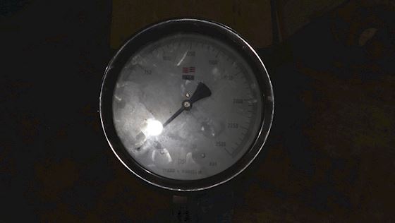 Manometer 0-2500 PSI #1