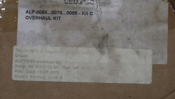 Alfa Laval Overhaul Kit for Supply Pump #3