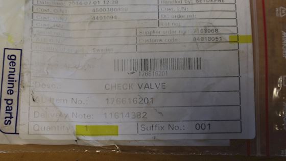 Alfa Laval Check Valve P626 #4